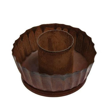Fluted Taper Cup Rusty - The Fox Decor